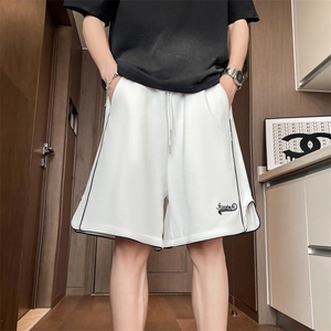 夏季潮牌运动休闲短裤男2024新款百搭宽松五分中裤现货 K7859-P32图片