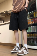 抖音品质提花冰感短裤男士夏季美式宽松休闲A146-YK10特p20量大优，男装牛仔裤，HDA146