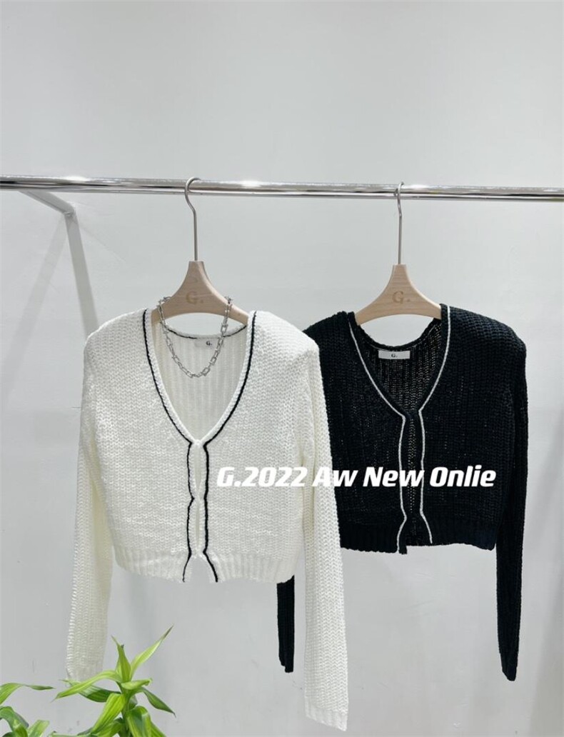 新款针织开衫颜色都很好看哦均码现货，其它，G