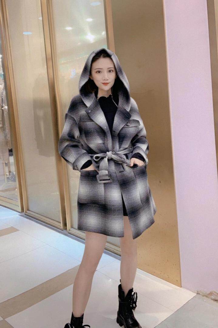 冬季新款双面羊绒大衣，女装，锦雅