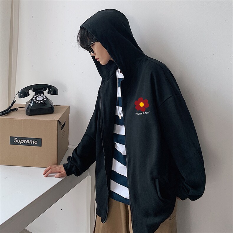 KS21257-P38连帽开衫卫衣男运动外套大码班服,男装卫衣,电商A040