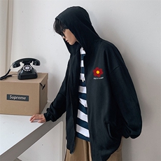 KS21257-P38连帽开衫卫衣男运动外套大码班服，男装卫衣，电商A040