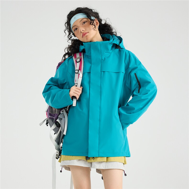 冲锋衣2025新款秋冬三合一户外防风登山运动外套A436-6688-P105,男装夹克,电商A436