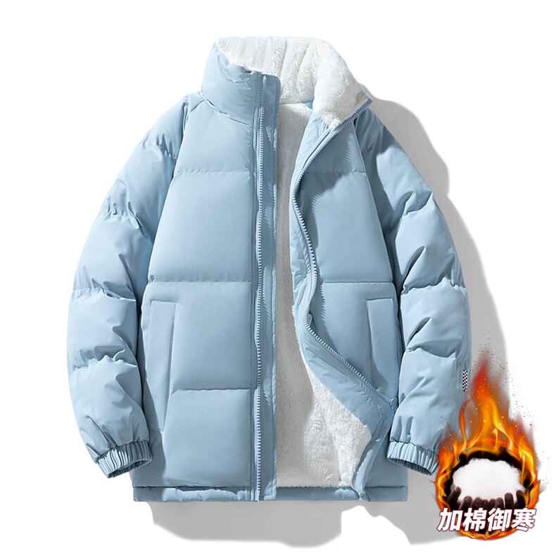 抖音得物品质深度库存三防面料加绒加厚棉衣外套冬棉服WM111特P60,男装棉衣,电商A486