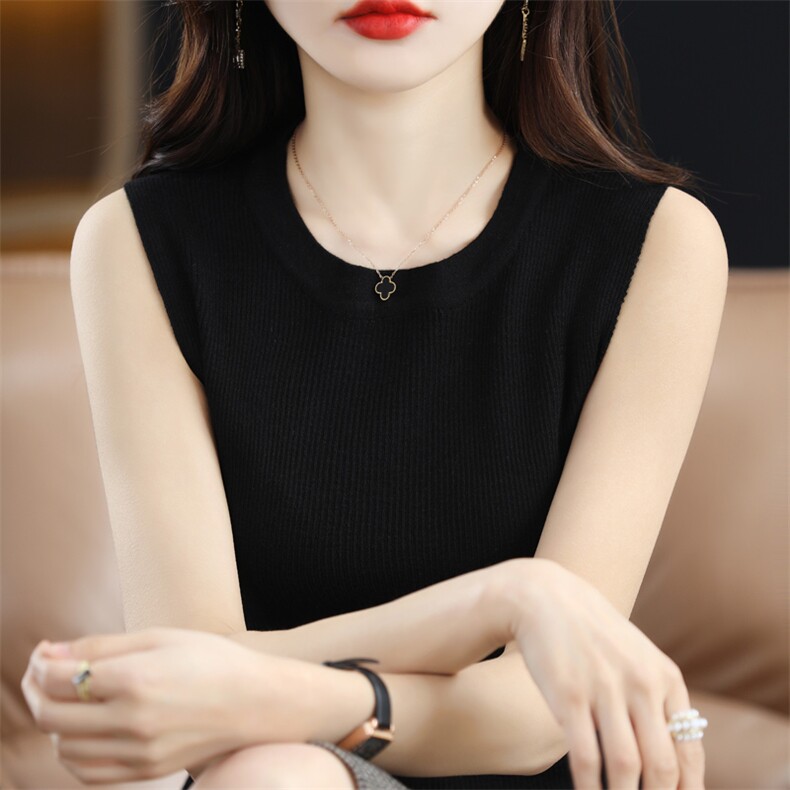 内搭背心女装外穿无袖针织吊带背心上衣宽松薄打底衫,女装背心吊带,总能电商供货