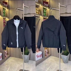 (网络图慎用有大货)刺绣夹克立领轻奢商务外套313B-JK811-P70，男装夹克，星座313B