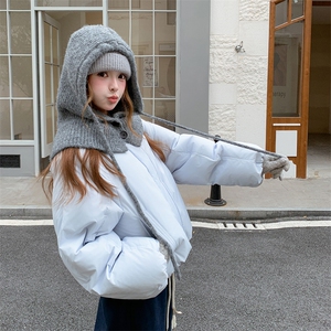 【有货】新款带针织帽90绒羽绒服2D012-929款-P365K508图片