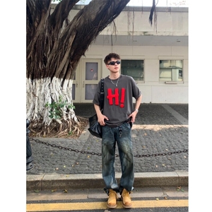 现货 立体短袖 潮牌情侣T恤图片