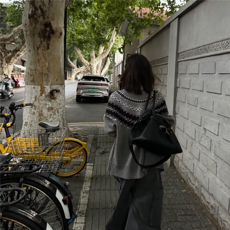 美式复古英伦提花毛衣开衫罗纹织边保暖情侣插肩上衣LM0366-P68,男装针织衫/毛衣,星座1008
