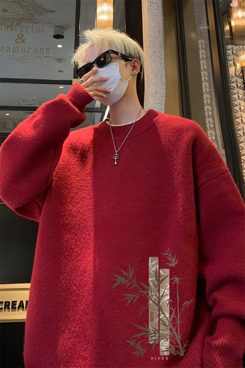 高质量！秋冬季半高领毛衣男加绒加厚线衣男针织衫男MY206-特p38,男装针织衫/毛衣,电商B367