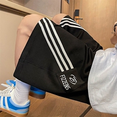 DK127短款男夏季新款外穿休闲宽松透气阔腿裤美式大码篮球运动裤，女装休闲裤，星座304A-1