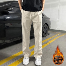 1506-1/K5521/P32白色弯刀弹力微喇牛仔裤男直筒喇叭裤子长裤，男装牛仔裤，星座1506-1