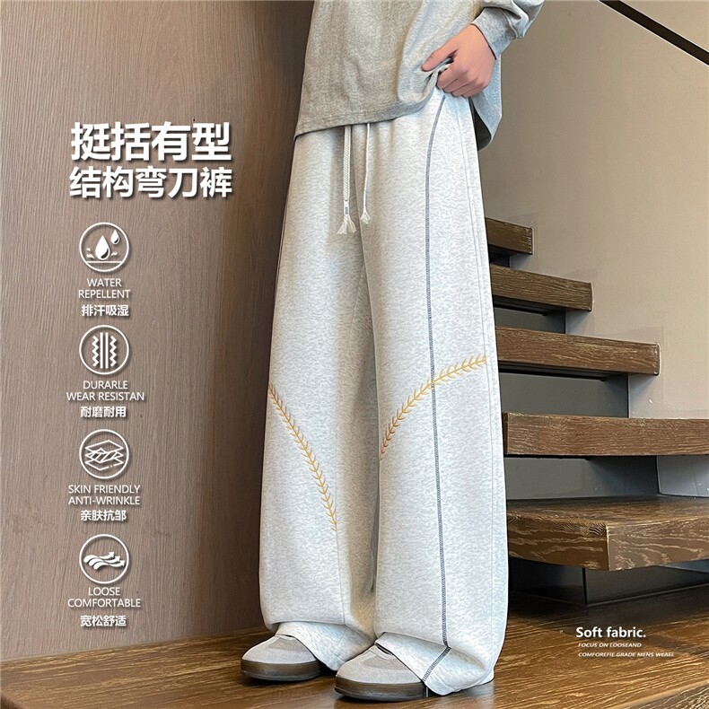 美式抽绳工装裤男女复古宽松休闲裤KZ636-P50,男装工装外套,星座308B-2