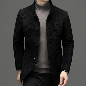 QLMXN2821秋冬新款2022年男士休闲服加厚保暖休闲夹克外套P153图片