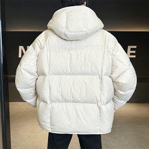 90新标白鸭绒羽绒服高冲绒泡芙廓形保暖外套YR8313-P359图片