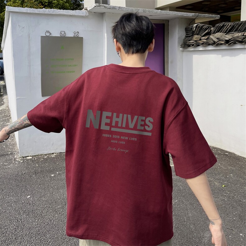 量大优供视频230g重磅纯棉短袖t恤男XT508-特P19,男装T恤,电商B371