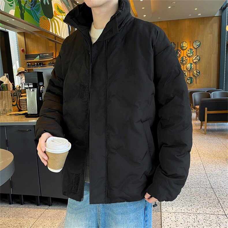 冬季立领休闲棉衣潮流宽松加厚保暖棉服外套,男装棉衣,星座410-6（原星座1304-1）