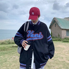 潮流夹克潮男春季棒球领夹克J832P42，男装夹克，星座1116-2
