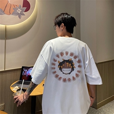 特P19控38230g重磅纯棉港风短袖t恤男DT3135，男装T恤，电商B370