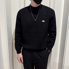 MY92009P6898店主风小伙风秋冬新款长袖打底衫针织衫毛衣男，男装T恤，电商B340