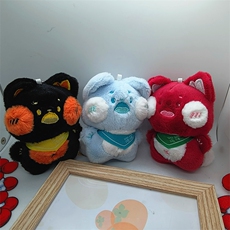 乌拉猫可爱精品毛绒挂件小猫猫多颜色爆款挂件