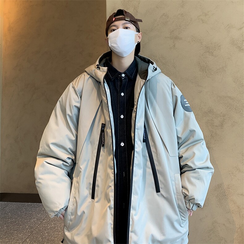 A923-P88冬季户外机能连帽冲锋衣棉服潮牌宽松CityBoy棉衣外套,男装棉衣,星座512-6
