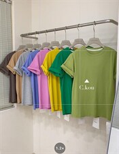 夏季新款跑量净色T，其它，唇蔻