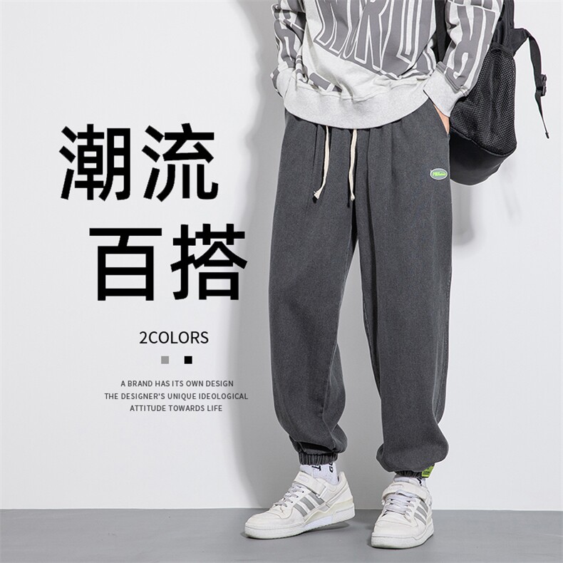 美式复古牛仔裤男款2024秋季男士直筒束脚休闲长裤K6928特批40,男装牛仔裤,电商A042