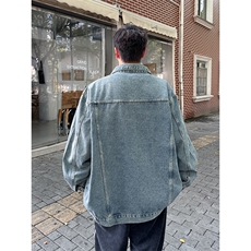 春秋痞帅外套男ins高街潮牌港风日系原宿风宽松夹克JK02578-P75，男装夹克，星座308B-2