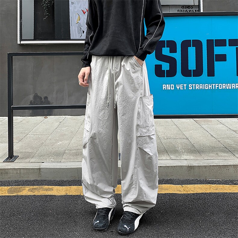 品质好货秋季新款纯色休闲裤男长裤工装裤K9083-特P55，男装工装外套，星座810(原QT5070)