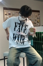 已做版权hiphop高街印花纯棉短袖T恤夏季高级感潮牌上衣T30-P25，男装T恤，星座205-5