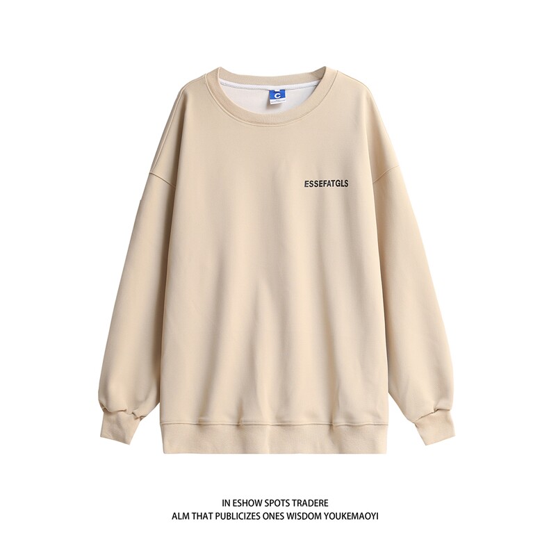 400克2025秋季宽松长袖套头卫衣秋装大码外套男女情侣装S227-P48，女装短外套，电商A233-2