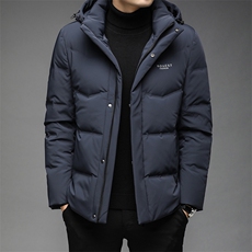 男士可脱卸帽休闲羽绒服冬季新款加厚保暖上衣中年御寒男装外套，男装羽绒服，电商B212（原钱塘6029）