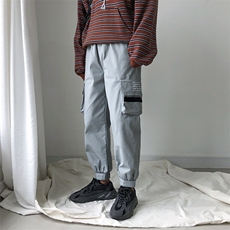 港风工装休闲九分裤MLDZ，男装休闲裤，电商D321A