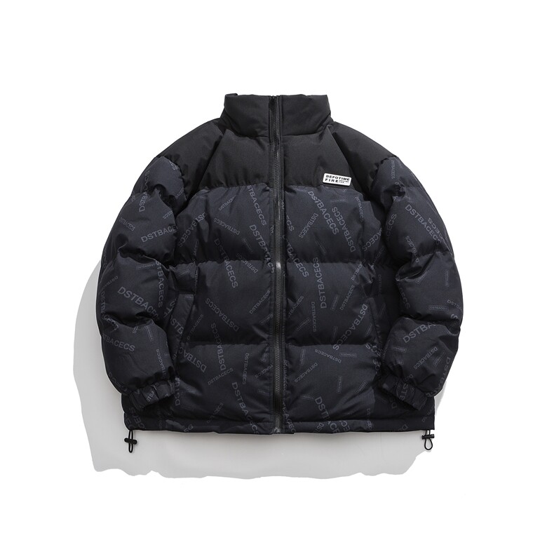 新款双面穿棉服宽松时尚港风青少年棉袄外套MY20815P-60,男装棉衣,电商A128