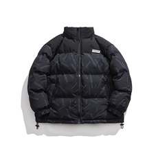 新款双面穿棉服宽松时尚港风青少年棉袄外套MY20815P-60，男装棉衣，电商A128