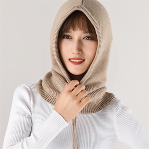 帽子女秋冬季包头帽韩版潮套头帽堆堆帽休闲针织头巾帽睡帽图片
