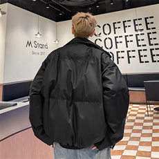 冬季pu皮短款棉服男棉衣外套MY258直播，男装棉衣，星座1904A