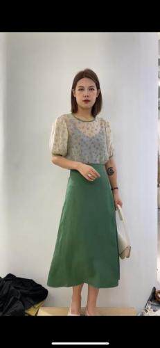 新款两件套，上衣半裙可分开，女装半身裙，欧菲拉