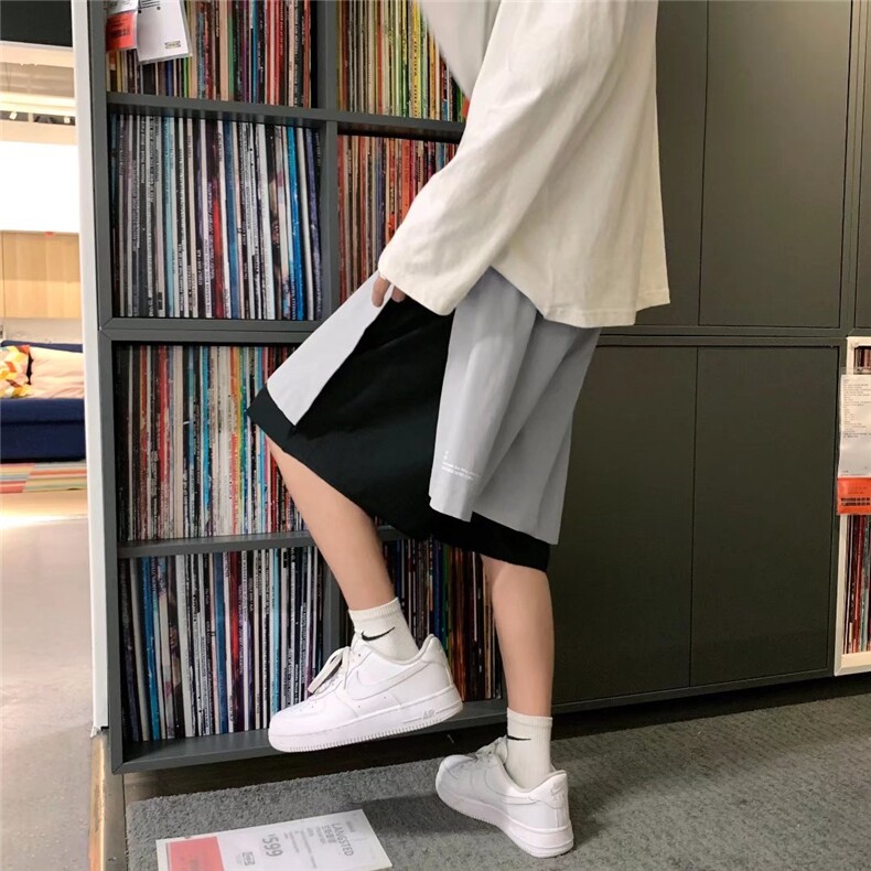 2022美式假两件篮球短裤男士DK871P28,男装休闲裤,星座1116-2