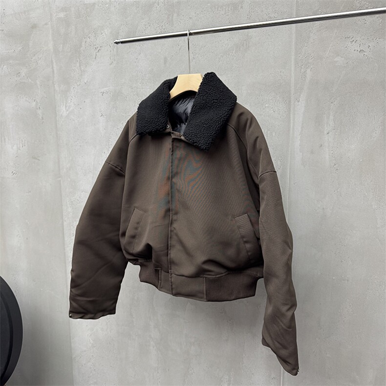 毛领棉服W2701M-3XLP125,男装棉衣,电商C313