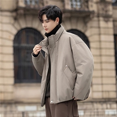 设计师款羽绒服夹克男冬装新款极简风防寒羽绒外套2599-P350控668，男装夹克，电商A355（原A415）