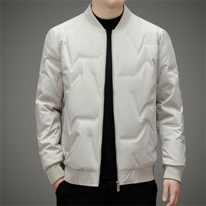 男羽绒服秋冬季新款休闲保暖短款加厚羽绒夹克潮服外套男装图片
