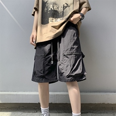 夏季新款多口袋工装短裤P35，男装牛仔裤，电商B388
