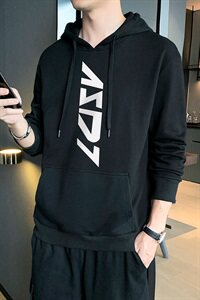 2021春秋季新款连帽宽松卫衣男士潮流百搭潮牌ins炸街DF174T图片