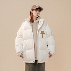 1中性鳄鱼纹印花字母设计大码潮流休闲棉衣男MY77730P128控168，男装棉衣，星座226-2
