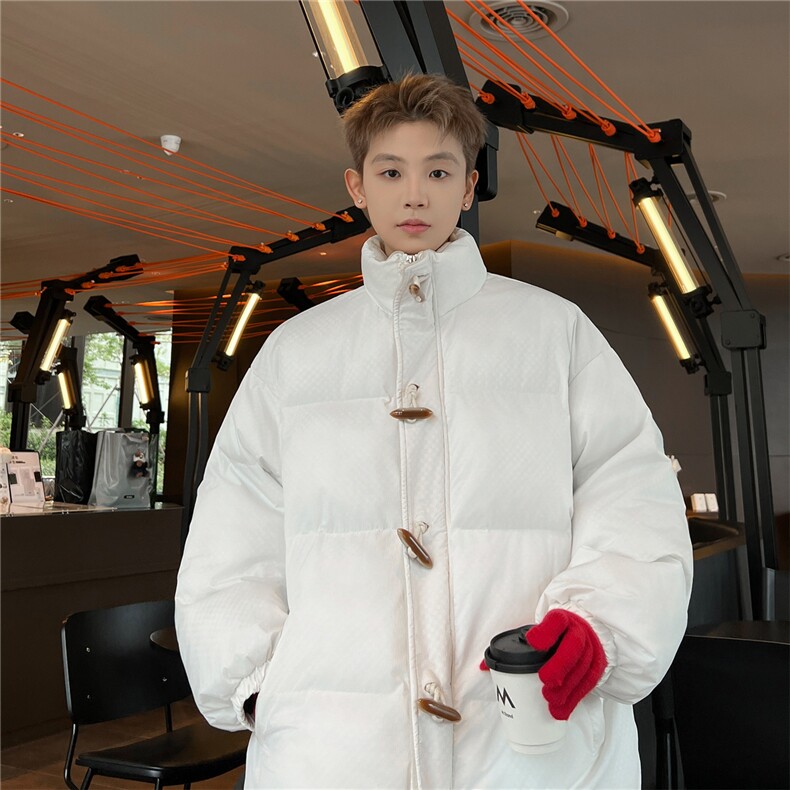 MY246-特批105控168冬装美式立领机车棉服情侣棉衣面包服外套男,男装棉衣,电商B370
