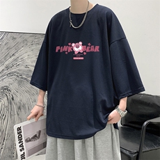 春夏季七分袖t恤男大码五分袖男短袖中袖Q11229-P30，男装T恤，电商A040