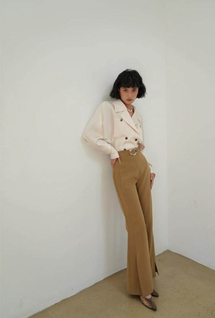 微喇包容性造型腰—百搭显腿长西裤，其它，GN