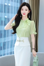杭州真丝衬衫女长袖蝴蝶结2024年春季新款气质优雅桑蚕丝打底上衣，女装衬衫，火爆靓佳人